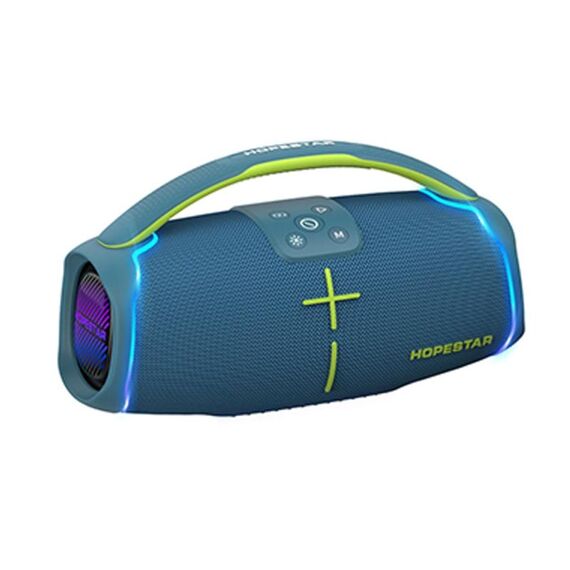 HOPESTAR H61 Altoparlante Bluetooth Surround portatile impermeabile da esterno da 50 W (blu navy)