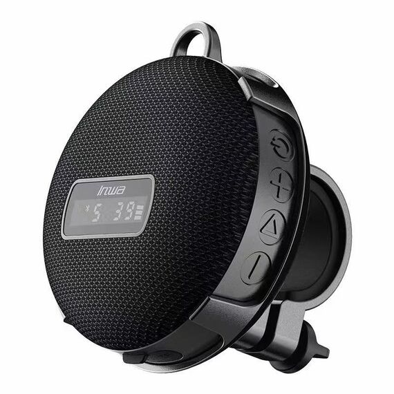 Inwa MZ508 Altoparlante Bluetooth portatile wireless impermeabile per esterni Supporto scheda TF (nero)