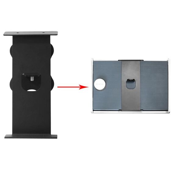 Staffa metallica montata a parete per altoparlante HiFi Bluetooth wireless B&O Beosound Level