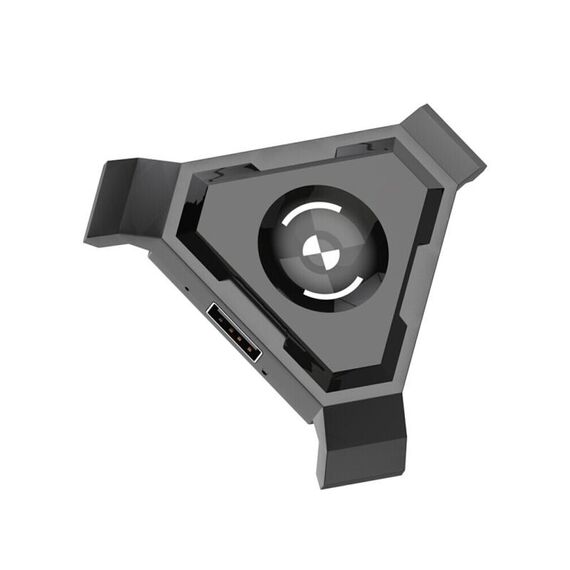 HXSJ P5 Bluetooth 4.1 Tastiera Mouse Convertitore di giochi Bluetooth, non può essere premuto Versione (nero)