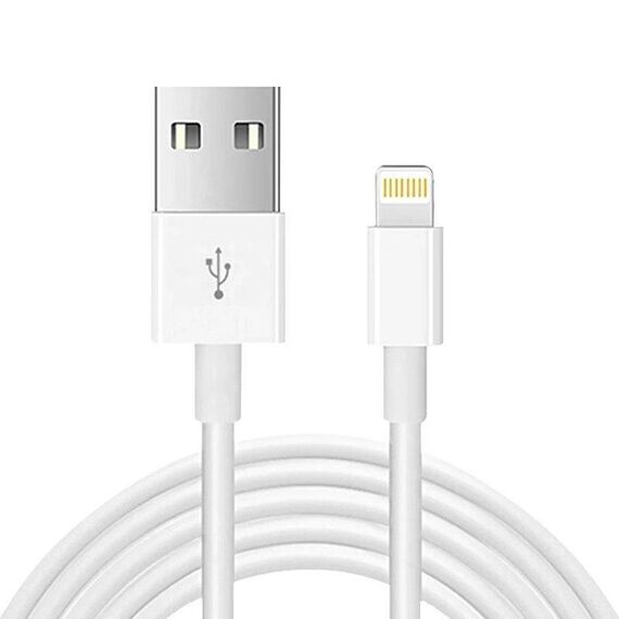 Cavo di ricarica dei dati di sincronizzazione USB a 8 PIN, lunghezza del cavo: 3m (bianco)