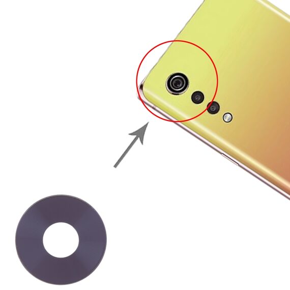 Lente per fotocamera posteriore per LG Velvet 4G / Velvet 5G 10 pezzi SPS4063 6922456359638