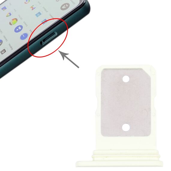 Vassoio per schede SIM per Google Pixel 5a giallo SPS5608Y 6922792940576