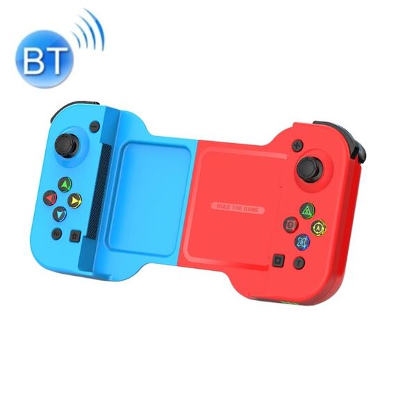 Joystick per controller di gioco Bluetooth wireless D5 per IOS/Android per SWITCH/PS3/PS4 (rosso blu)
