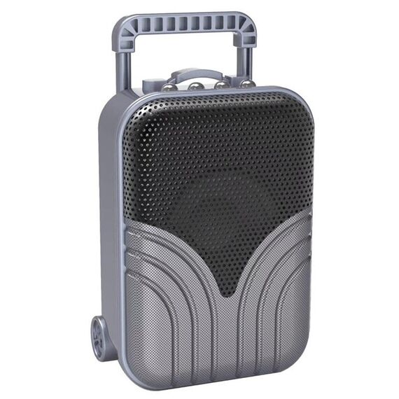 Mini custodia trolley X1 Altoparlante Bluetooth Scheda retrò Radio Audio portatile, Colore: nero profondo