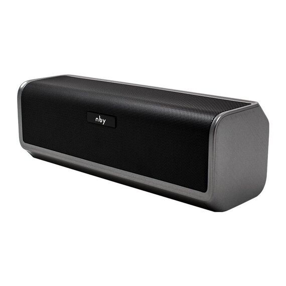 NBY 6690 TWS Couplet FM Altoparlante Bluetooth con scheda plug-in desktop multifunzionale (grigio)