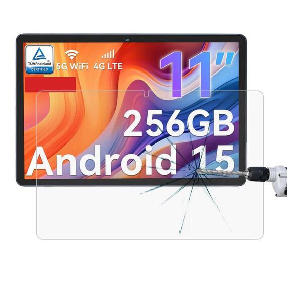 Per tablet Tabwee T90 da 11 pollici, pellicola in vetro temperato antideflagrante 9H 0,3 mm