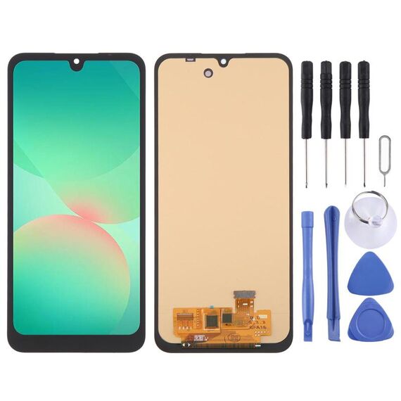 Per Samsung Galaxy A26 SM-A266B Schermo LCD OLED da 6,46 pollici con digitalizzatore assemblaggio completo