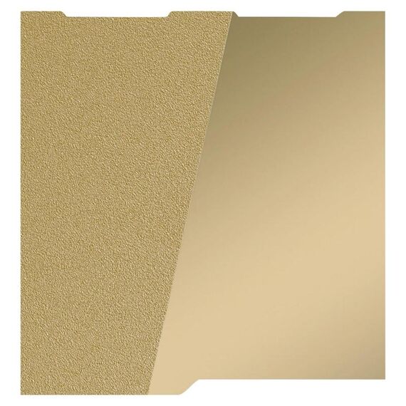 Piastra di stampa per stampante 3D in lamiera di acciaio elastica per ANYCUBIC 268x256 mm, stile: rivestimento PEI + pellicola PEI