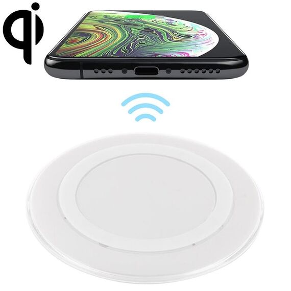 Pad di ricarica wireless standard A1 Qi (bianco)