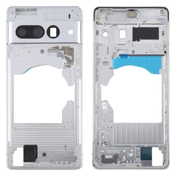 Cornice LCD frontale per Google Pixel 7 Pro (argento)