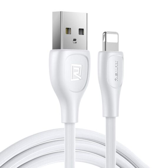 Remax RC-160i 2.1A 8 Pin Lesu Pro Series Charging Data Cable, Length: 1m(White)
