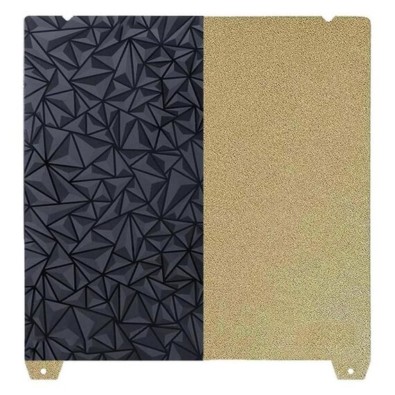 Piastra di stampa per stampante 3D in lamiera di acciaio elastica per Creality 235x235 mm, stile: rivestimento PEI + pellicola PEO
