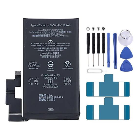 Per la sostituzione della batteria GMF5Z da 5000 mAh per Google Pixel 7 Pro