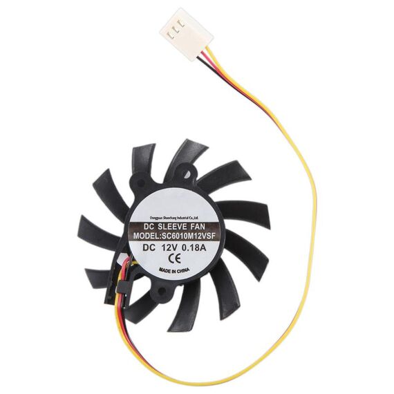 Per ventola di raffreddamento SEEWO SC6010M12VSF DC12V 0,18A 3Pin