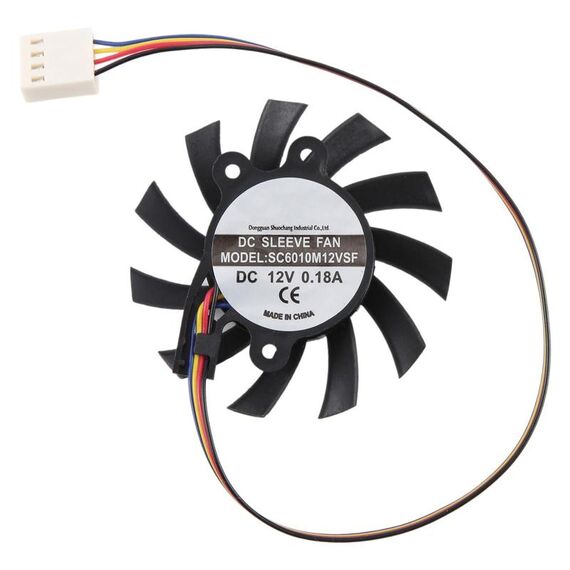 Per ventola di raffreddamento SEEWO SC6010M12VSF DC12V 0,18A 4 pin