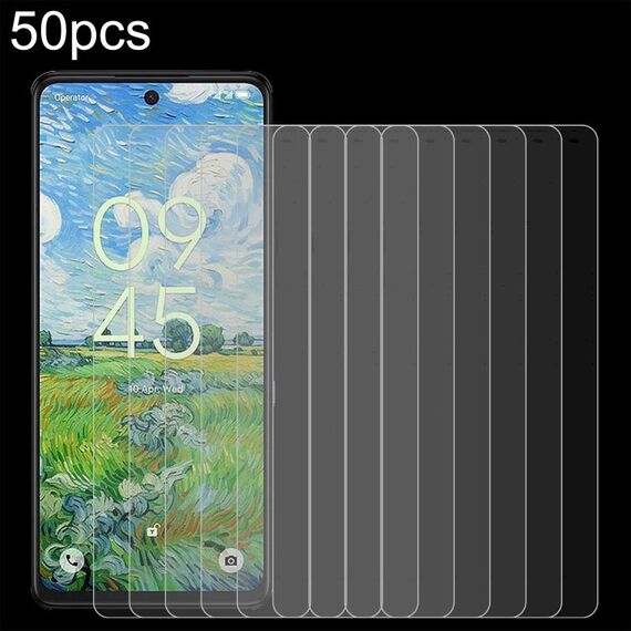 Per Alcatel V3 Ultra 50 pezzi Pellicola in vetro temperato 0,26 mm 9H 2,5D