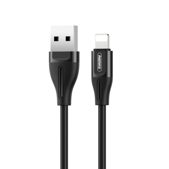 REMAX RC-075I 1M 2.1A Cavo dati Jell da USB a 8 pin per iPhone, iPad (nero)