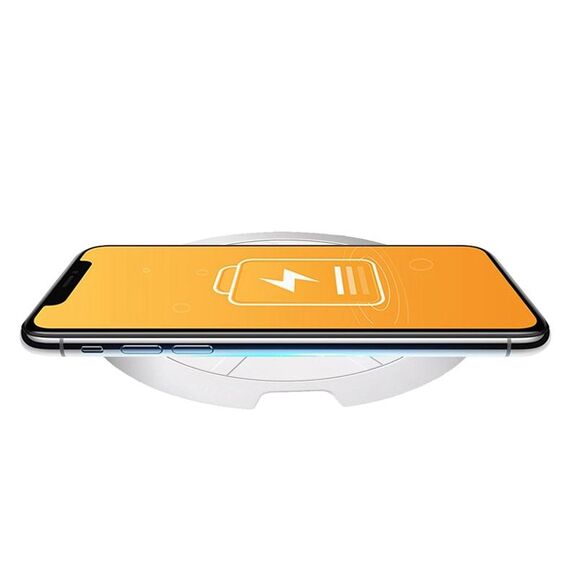964 10W Caricabatterie wireless portatile portatile leggero (bianco)