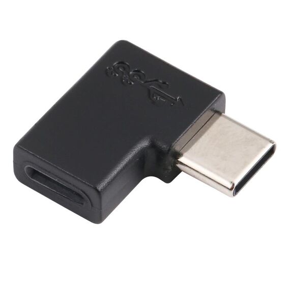 [Magazzino US] Adattatore di ricarica a gomito maschio USB-C / Type-C maschio a 8 Pin