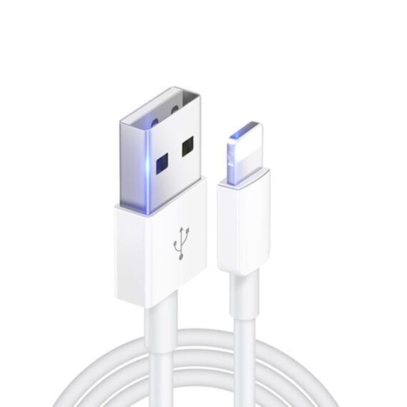 XJ-017 Cavo dati di ricarica rapida da USB maschio a 8 pin 3A, lunghezza: 1 m