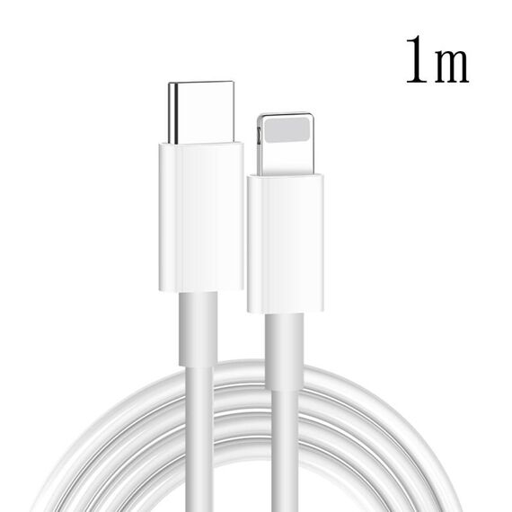 XJ-61 12W USB-C / Type-C a 8 Pin PD Cavo di ricarica rapido, lunghezza del cavo: 1m