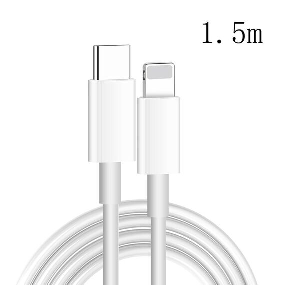XJ-61 12W USB-C / Type-C a 8 Pin PD Cavo di ricarica rapido, lunghezza del cavo: 1,5 m