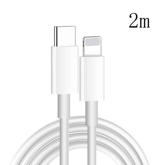 XJ-61 12W USB-C / Type-C a 8 Pin PD Cavo di ricarica rapido, lunghezza del cavo: 2m