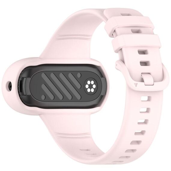 For Insta 360 Go 3 / Go 3S / Go 2 Solid Color Silicone Watch Band(Light Pink)