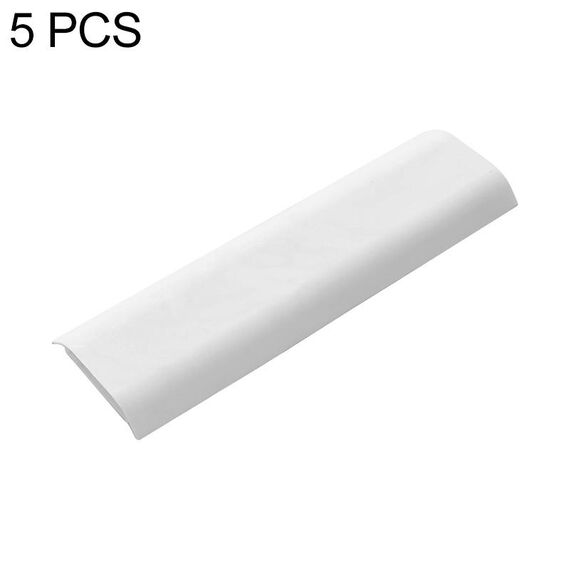 BF1805 Scatola di gestione dei cavi adesiva con cavo nascosto in plastica 5 pezzi (bianca)