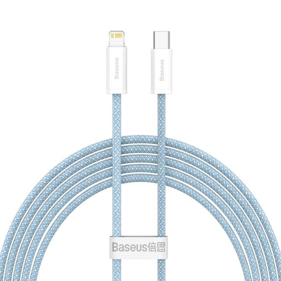 Baseus CALD000103 Dynamic Series 20W USB-C / Type-C a 8 Pin Cavo dati di ricarica veloce, lunghezza del cavo: 2m (blu)
