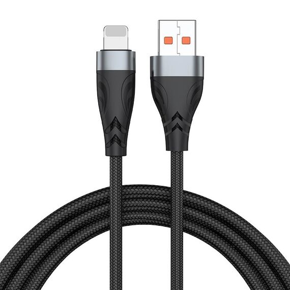 ADC-008 13W 2.6A USB a 8 PIN Cavo di pagamento veloce a pagamento, lunghezza del cavo: 1m (nero nero)