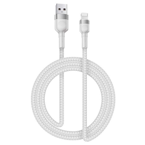 Cavo di ricarica USB da 8 pin 5A Bellezza, lunghezza del cavo: 1 m (bianco)