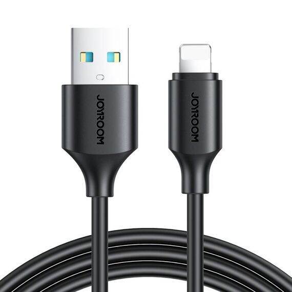 JOYROOM S-UL012A9 Cavo dati da USB a 8 pin da 2,4 A a ricarica rapida, lunghezza: 1 m (nero)