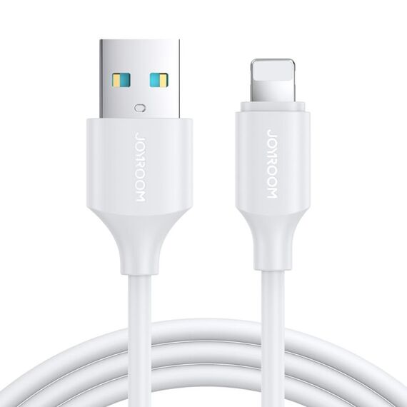 JOYROOM S-UL012A9 Cavo dati da USB a 8 pin a ricarica rapida da 2,4 A, lunghezza: 1 m (bianco)