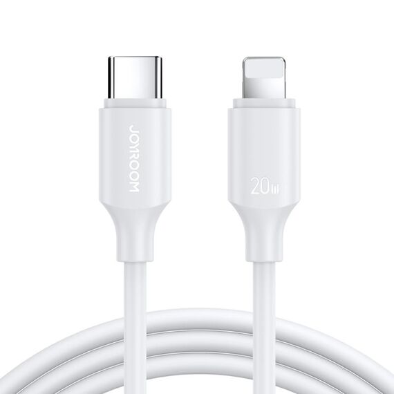 JOYROOM S-CL020A9 Cavo dati da 20 W USB-C/Type-C a 8 pin a ricarica rapida, lunghezza: 1 m (bianco)