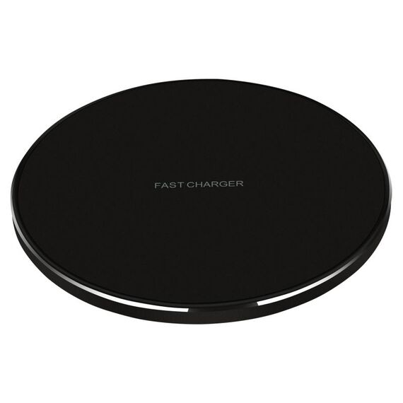 Ulefone UF005 Caricabatterie wireless Qi rotondo a ricarica rapida da 15 W (nero)