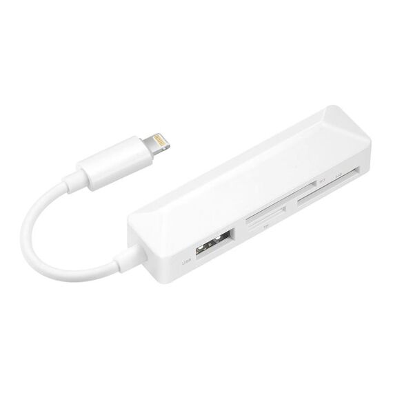 4 in 1 MS + SD + TF + USB2.0 Lettore di schede multi-funzione per dispositivi a 8 pin