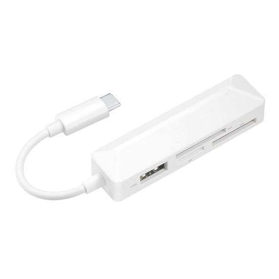 4 in 1 MS + SD + TF + USB2.0 Lettore di schede multi-funzione per dispositivi di tipo C