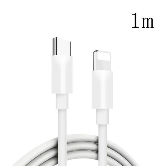1m PD20W USB-C / Type-C a 8 Pin PD Cavo dati di sincronizzazione rapida Veloce per iPhone 13/12 Series