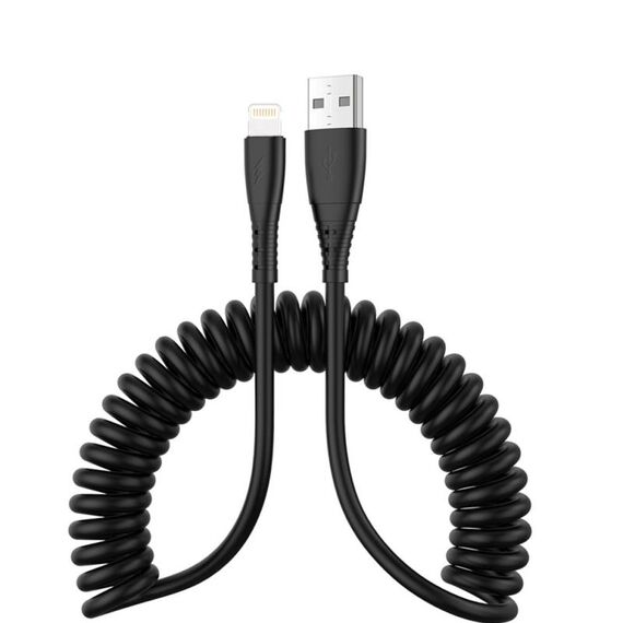 Telefono telescopico molla da USB a 8 pin a molla telescopica mobile cavo di ricarica rapida