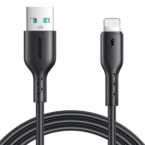 JOYROOM SA26-AL3 Flash Charge Series 3A Cavo dati di ricarica rapida da USB a 8 pin, lunghezza cavo: 1 m (nero)