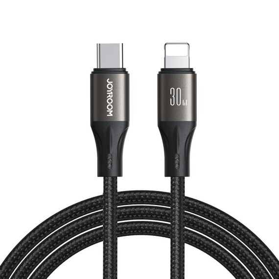 JOYRO0M SA25-CL3 30 W USB-C/Type-C a 8 pin Cavo dati di ricarica rapida, lunghezza: 2 m (nero)