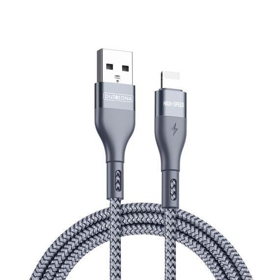 Cavo dati di ricarica da USB a 8 pin DUZZONA A7 da 2,4 A, lunghezza: 2 m