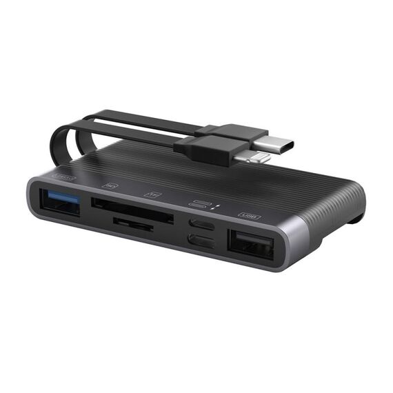 Docking station multifunzione NK-1048HD 6 in 1 (nero)