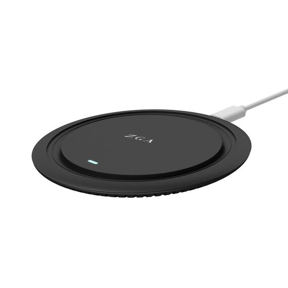 Caricabatterie wireless da tavolo ZGA WX01S 15W (nero)