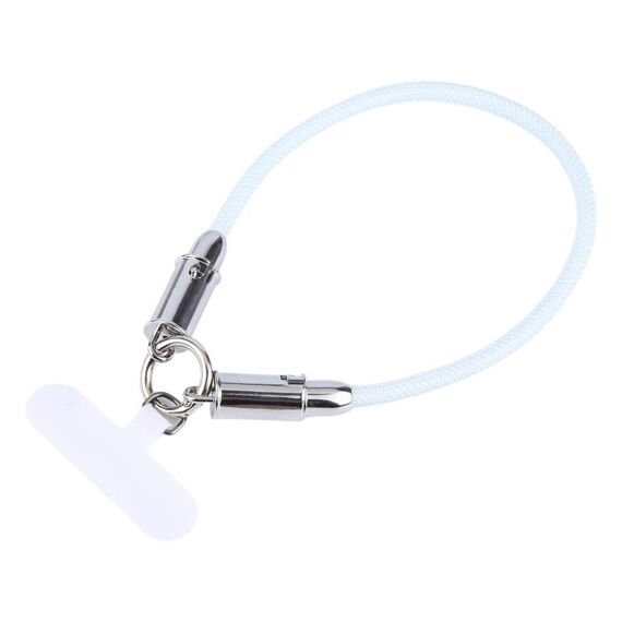 Cavo dati USB-C/Tipo-C a 8 pin, cordino anti-smarrimento corto, lunghezza: 30 cm (treccia blu)