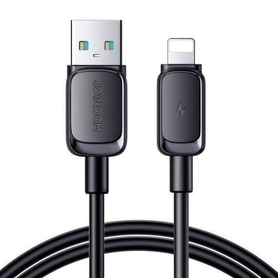 JOYROOM S-AL012A14 Cavo dati di ricarica rapida da 2,4 A USB a 8 pin serie multicolore, lunghezza: 1,2 m (nero)