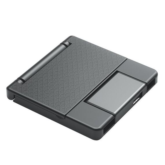 Lettore di schede SD OTG 7 in 1 Adattatore USB Type-C TF SD SIM Scatola di immagazzinaggio PIN (Grigio argento)