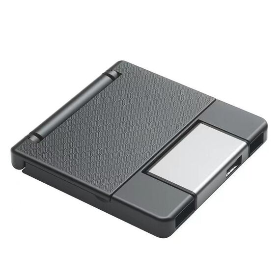 Lettore di schede SD OTG 7 in 1 Adattatore USB Type-C TF SD SIM Scatola di immagazzinaggio PIN(Argento)